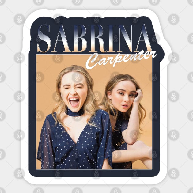 Sabrina Carpenter - 90's Style Sticker by MikoMcFly